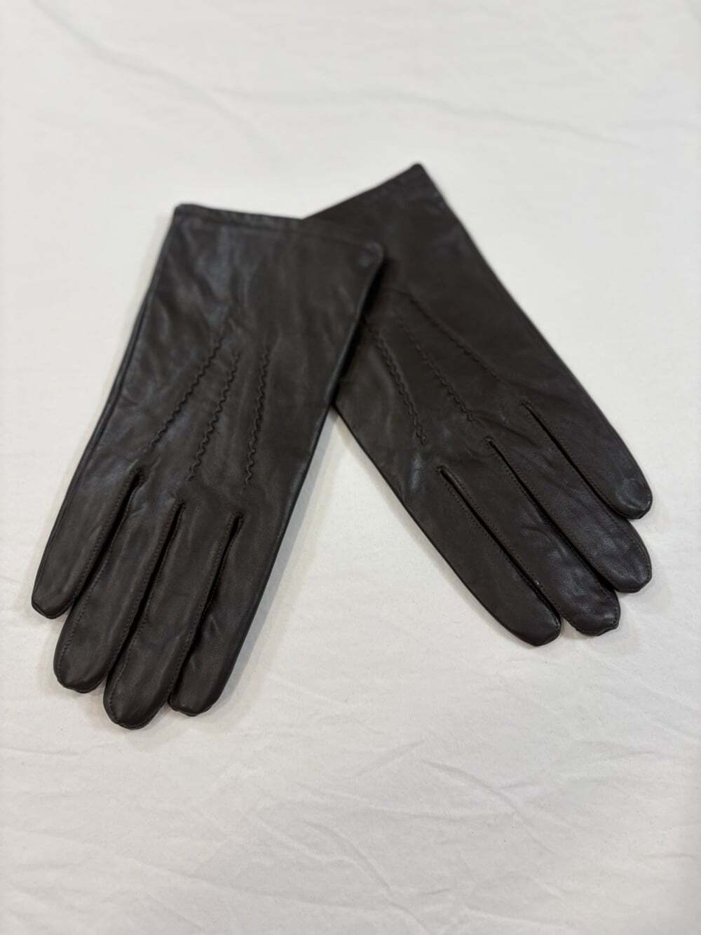 Men's Leather Thinsulate Gloves Brown Size XL